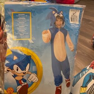 Kids Blue Sonic Costume